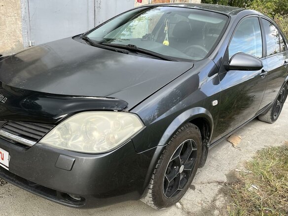 2004 Nissan Primera III (P12), серый - вид 4