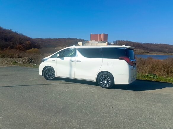 2019 Toyota Alphard III Рестайлинг, белый, 4450000 рублей - вид 6
