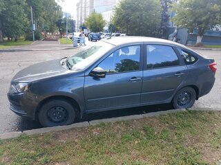 2024 Lada (ВАЗ) Granta I Рестайлинг, серый, 1390000 рублей, вид 3