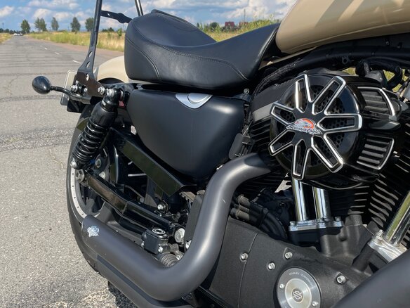 2014 Harley-Davidson Sportster 883, бежевый, 750000 рублей - вид 5