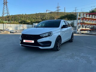 2024 Lada (ВАЗ) Vesta I Рестайлинг (NG), белый, 1500000 рублей, вид 2