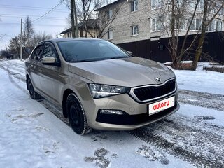 2022 Skoda Rapid II, коричневый, 1900000 рублей, вид 2