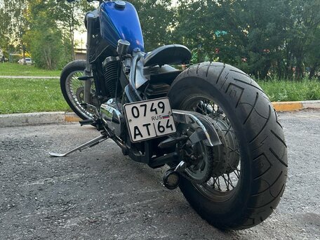 1995 Kawasaki VN400 Vulcan, синий, 300000 рублей, вид 5