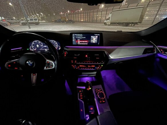 2018 BMW 5 серии 530i xDrive VII (G30/G31/G38), серый - вид 9