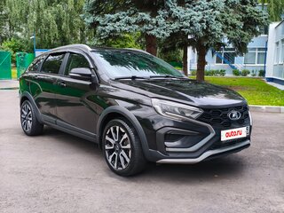 2024 Lada (ВАЗ) Vesta SW Cross I Рестайлинг (NG), чёрный, 1400000 рублей, вид 1