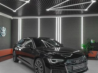 2019 Audi A6 40 TDI V (C8), чёрный, 4100000 рублей, вид 4