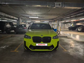 2022 BMW X3 M Competition I (F97) Рестайлинг, жёлтый, 7800000 рублей, вид 1