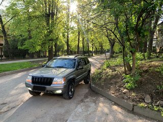 1999 Jeep Grand Cherokee II (WJ), серый, 700000 рублей, вид 4