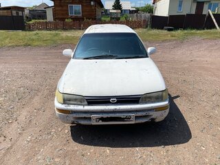 1993 Toyota Corolla VII (E100), белый, 160000 рублей, вид 1