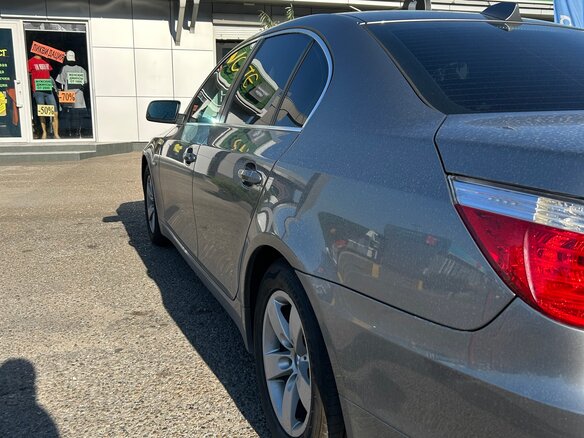 2008 BMW 5 серии 525i V (E60/E61) Рестайлинг, серый, 1300000 рублей - вид 12