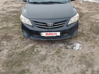 2011 Toyota Corolla X (E140, E150) Рестайлинг, чёрный, 850000 рублей, вид 1