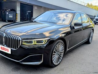 2019 BMW 7 серии 750i xDrive VI (G11/G12) Рестайлинг, чёрный, 6400000 рублей, вид 1