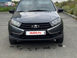 2019 Lada (ВАЗ) Granta I Рестайлинг, серый, 485000 рублей, вид 4