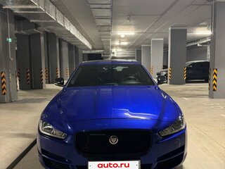 2017 Jaguar XE I, синий, 2300000 рублей, вид 4