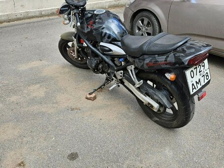 1996 Suzuki Bandit GSF 400, чёрный, 220000 рублей, вид 4