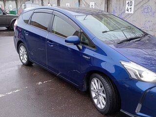 2016 Toyota Prius Alpha I (ZVW40/41) Рестайлинг, синий, 1700000 рублей, вид 3