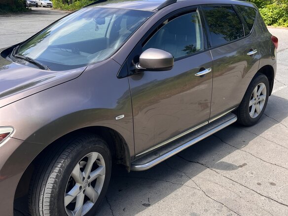 2012 Nissan Murano II (Z51) Рестайлинг, бежевый, 1380000 рублей - вид 1