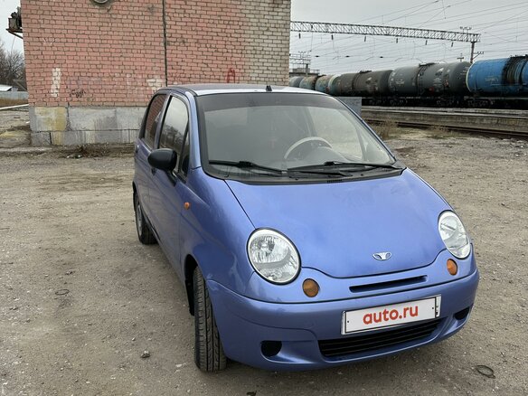 2008 Daewoo Matiz I Рестайлинг, голубой, 270000 рублей