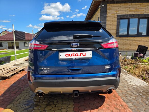2020 Ford Edge II Рестайлинг, синий, 1700000 рублей - вид 5