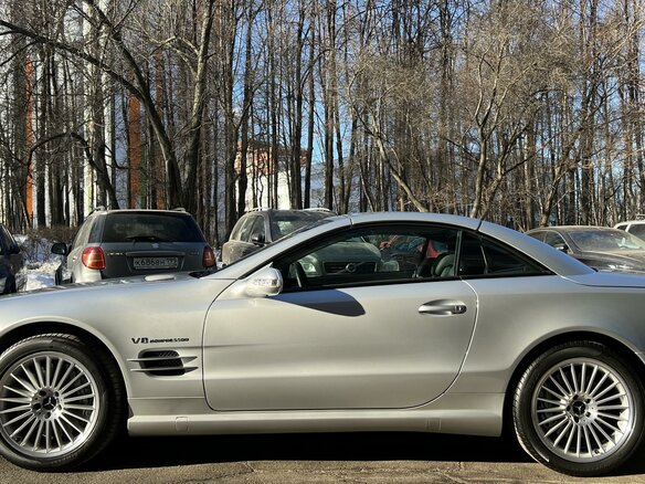 2002 Mercedes-Benz SL-Класс AMG 55 AMG II (R230), серый - вид 2