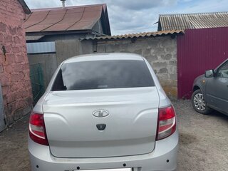 2013 Lada (ВАЗ) Granta I, серебристый, 390000 рублей, вид 2
