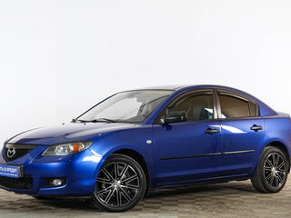 2006 Mazda 3 I (BK) Рестайлинг, синий, 749000 рублей, вид 3