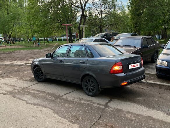 2017 Lada (ВАЗ) Priora I Рестайлинг, серый, 370000 рублей - вид 9