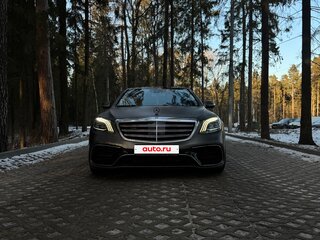 2014 Mercedes-Benz S-Класс 500 VI (W222, C217), чёрный, 4200000 рублей, вид 2