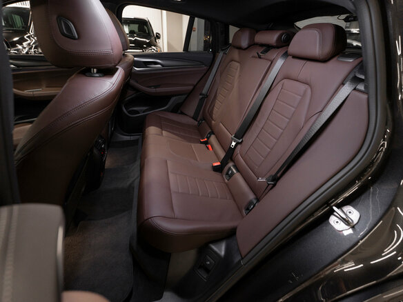 2023 BMW X4 20i II (G02) Рестайлинг, серый - вид 13