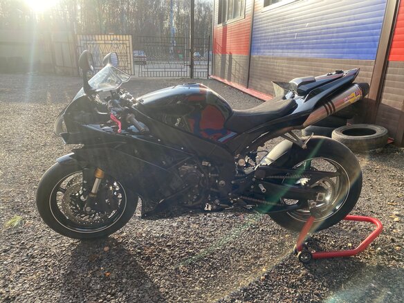 2008 Yamaha YZF-R1, чёрный, 630000 рублей - вид 20
