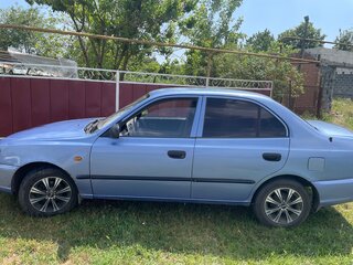 2006 Hyundai Accent ТагАЗ II, фиолетовый, 310000 рублей, вид 4