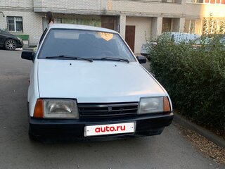 1999 Lada (ВАЗ) 21099, белый, 55000 рублей, вид 1