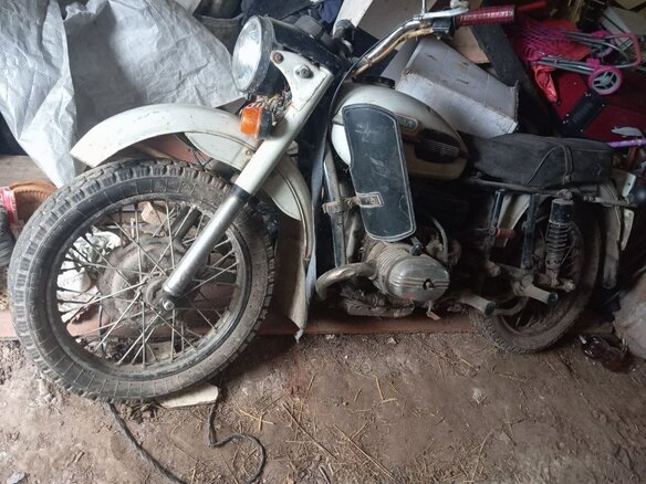 1992 Урал M-72, серебристый, 10000 рублей - вид 1