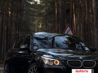 2009 BMW 5 серии 530xi V (E60/E61) Рестайлинг, чёрный, 1025000 рублей, вид 1