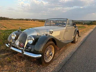 1962 Morgan Plus 4, серебристый, 7200000 рублей, вид 4