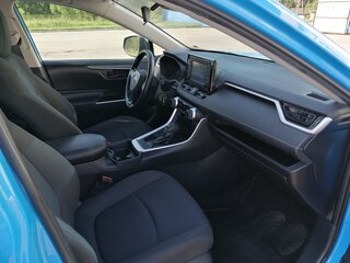 2019 Toyota RAV4 V (XA50), синий, 3200000 рублей, вид 4