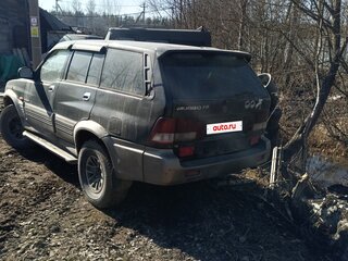 2002 SsangYong Musso I Рестайлинг, чёрный, 160000 рублей, вид 3