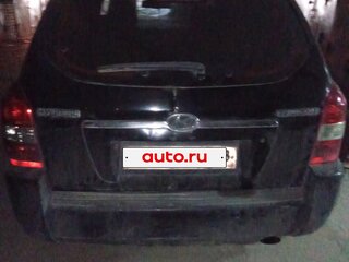 2007 Hyundai Tucson I, чёрный, 750000 рублей, вид 3