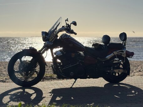 2007 Yamaha XV 1900, красный, 730000 рублей, вид 1
