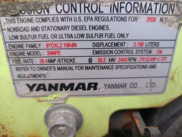 2008 Yanmar B6, зелёный, 2300000 рублей - вид 11