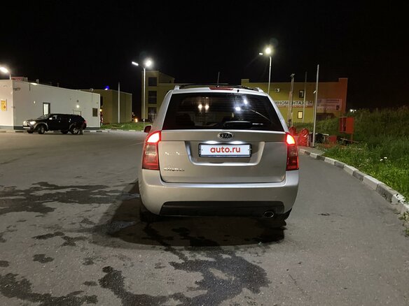 2007 Kia Carens II (UN), серебристый - вид 9