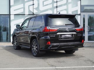 2020 Lexus LX 570 III Рестайлинг 2, чёрный, 9450000 рублей, вид 3