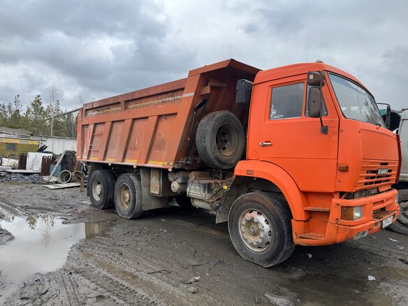 2003 КамАЗ 6520, оранжевый, 1000000 рублей - вид 1