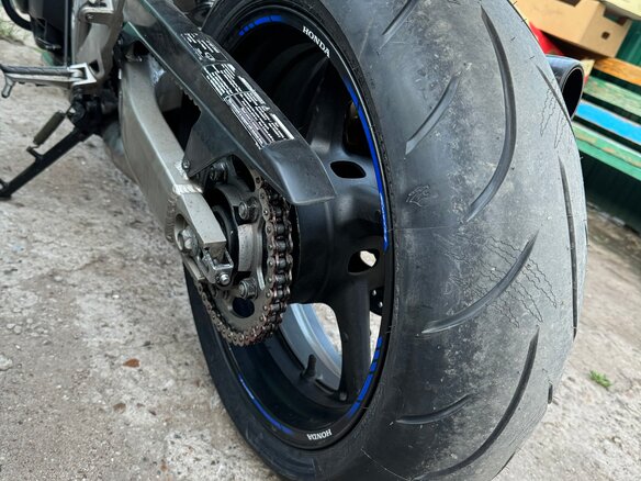 2008 Honda CB 600F Hornet, синий, 599999 рублей - вид 1
