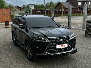 2016 Lexus LX 570 III Рестайлинг 2, чёрный, 10900000 рублей, вид 2