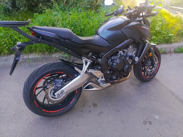 2014 Honda CB 650F, чёрный - вид 1