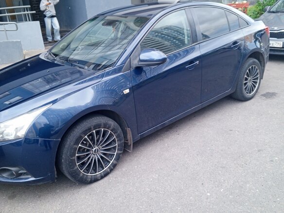 2010 Chevrolet Cruze I, синий, 530000 рублей - вид 7