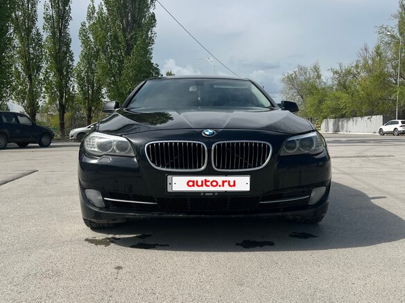 2012 BMW 5 серии 520i VI (F10/F11/F07), чёрный, 1550000 рублей - вид 1