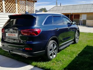 2018 Kia Sorento III Prime Рестайлинг, синий, 3140000 рублей, вид 4