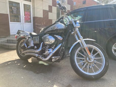 2003 Harley-Davidson Dyna Low Rider, серебристый, 1050000 рублей, вид 4